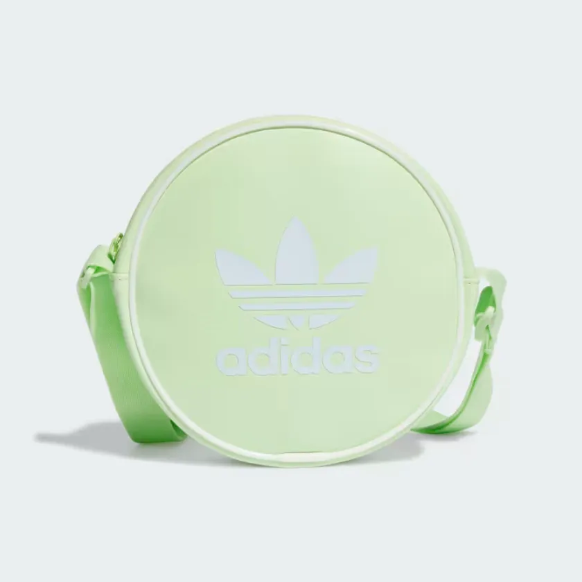 Adidas Adicolor Classic Round Bag -Active Pink/Semi Green Spark