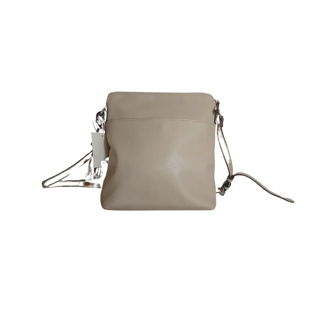 Anne Klein Ivory Square Crossbody Bag | Brand New |