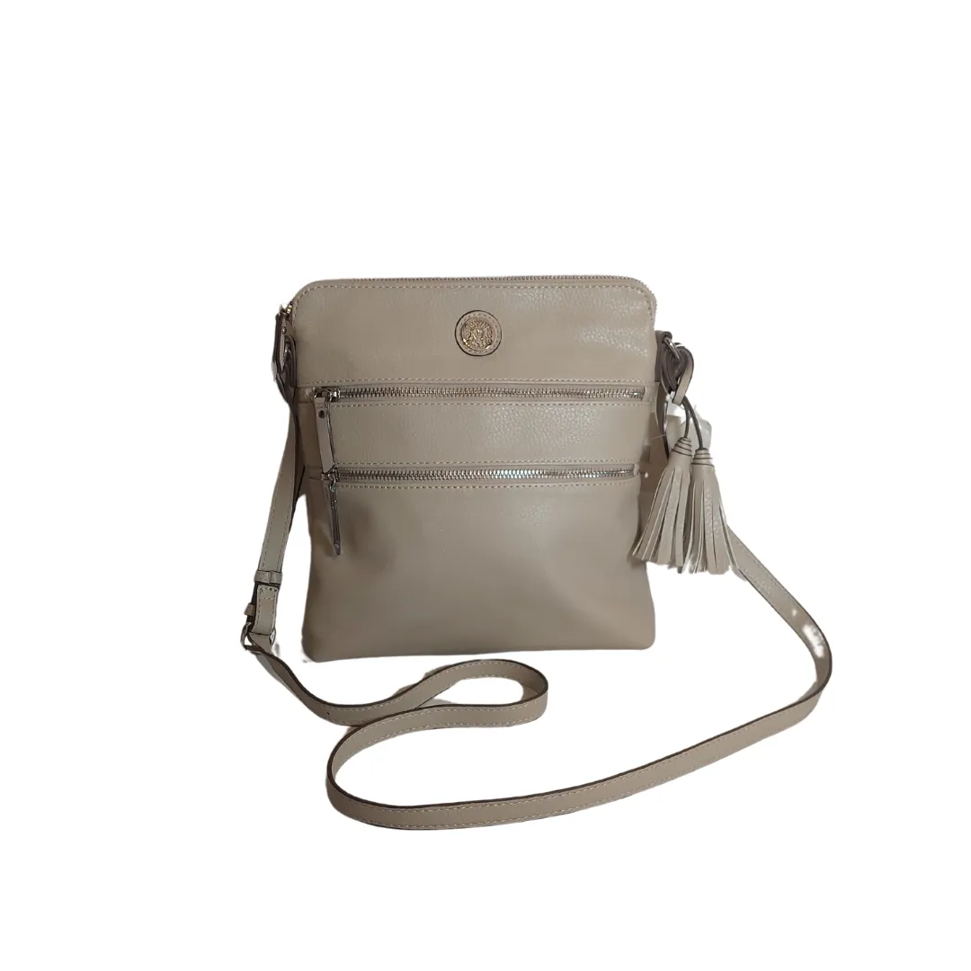 Anne Klein Ivory Square Crossbody Bag | Brand New |