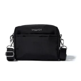 Baggallini 2-in-1 Convertible Belt Bag - Black