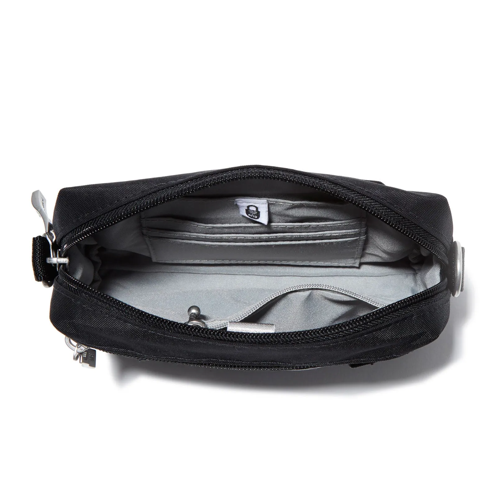 Baggallini 2-in-1 Convertible Belt Bag - Black