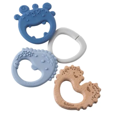 B.Box Trio Teether - Lullaby Blue