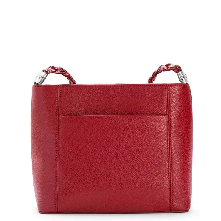 BEAUMONT SQUARE BUCKET BAG-LIPSTICK