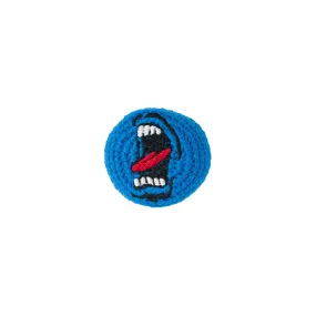 Big Mouth Crochet Foot Bag (Blue)