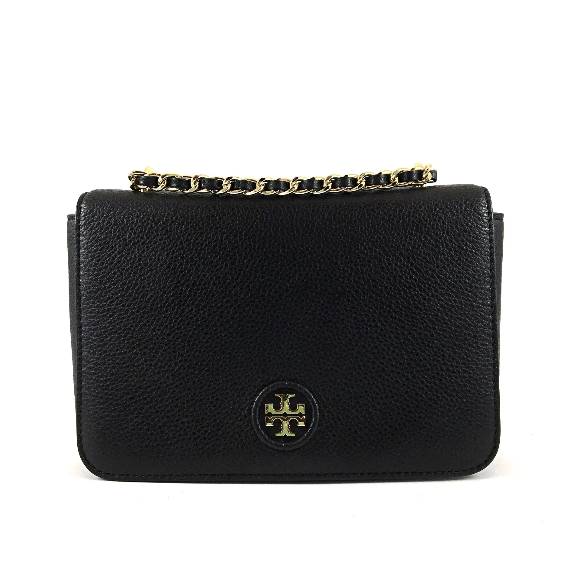 Black Flap Bag Gold Chain Strap