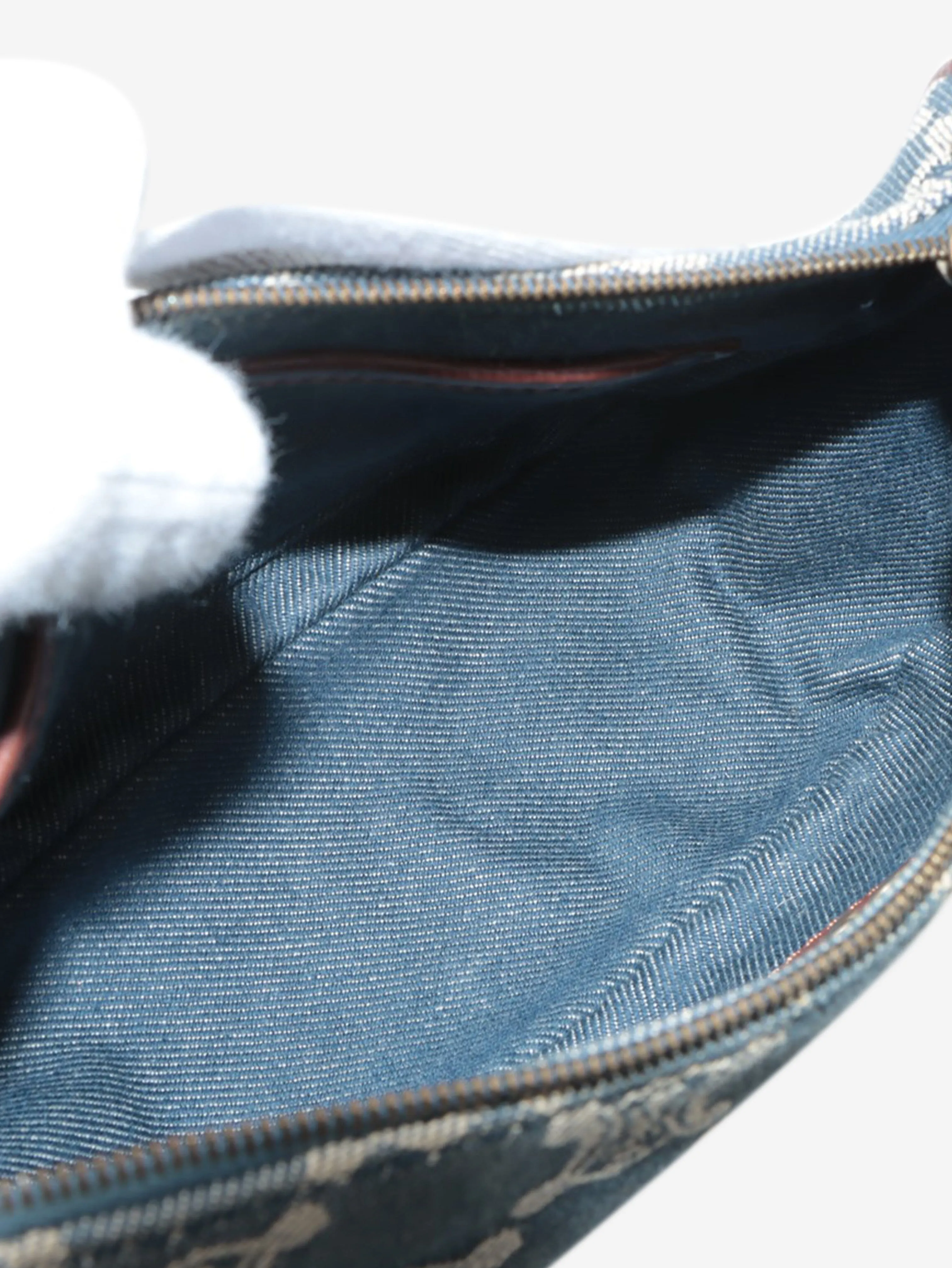 Blue Macadam denim bag