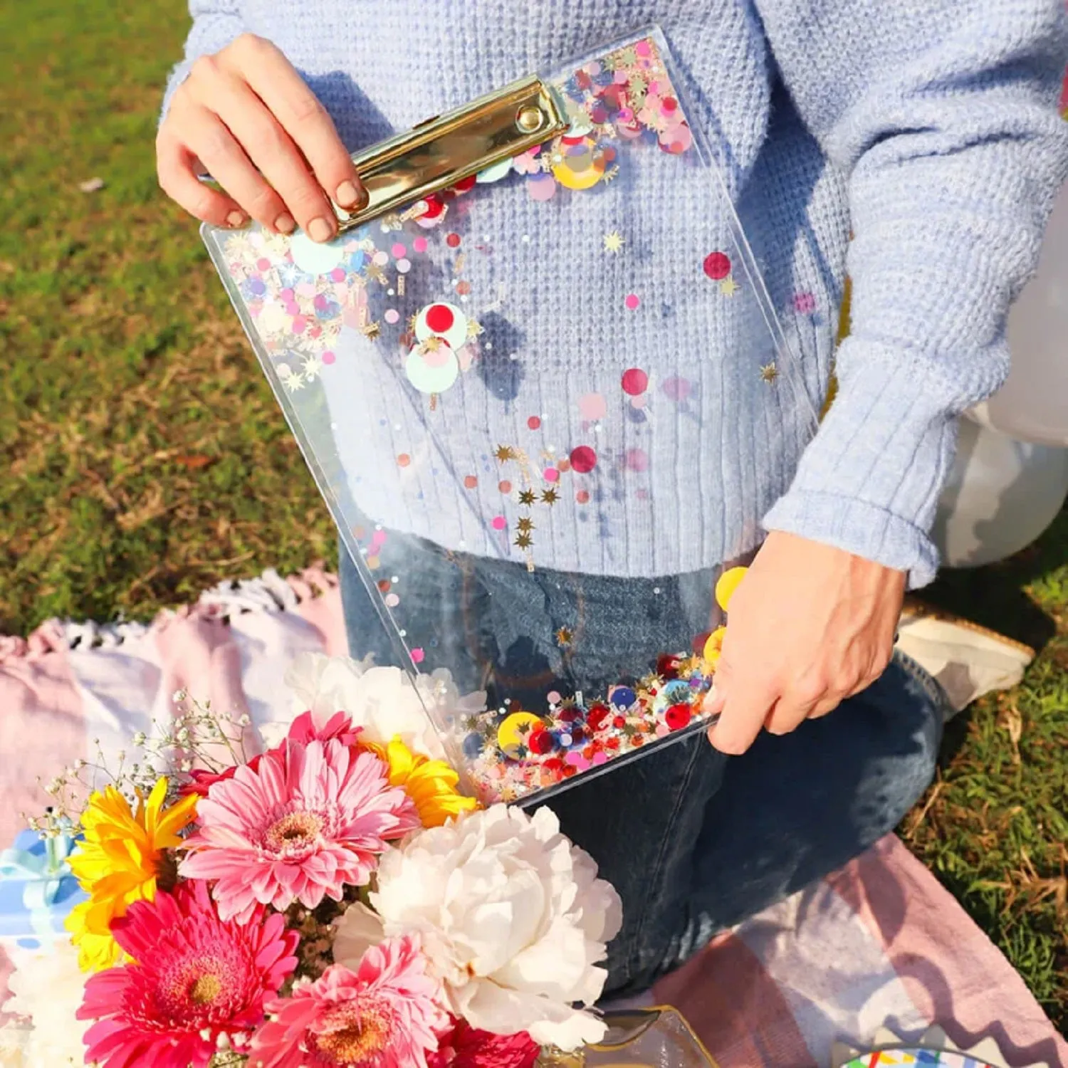 Celebrate Every Day Confetti Clipboard