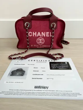 Chanel Deauville Bowler Bag