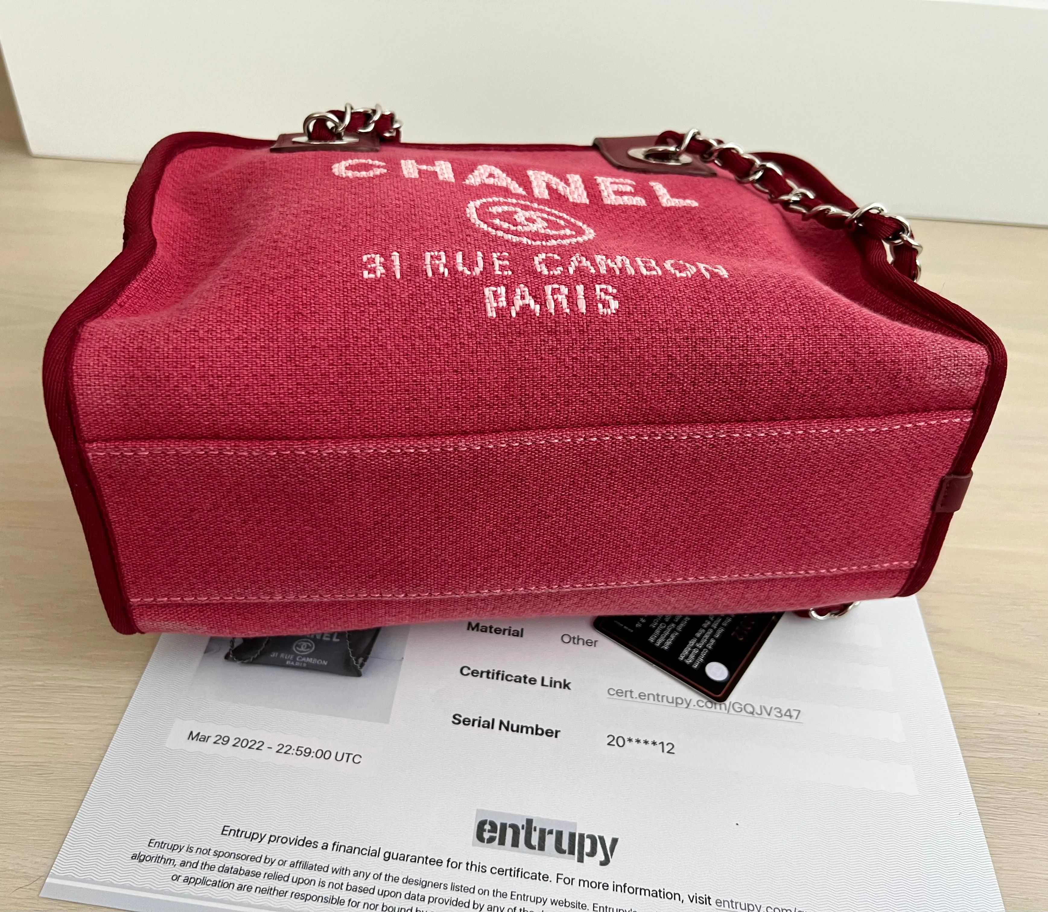 Chanel Deauville Bowler Bag