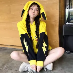 CUTE PIKACHU HOODIE BY23007