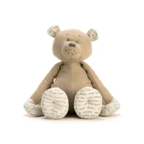 Dear Baby - Teddy Bear Plush in Tan