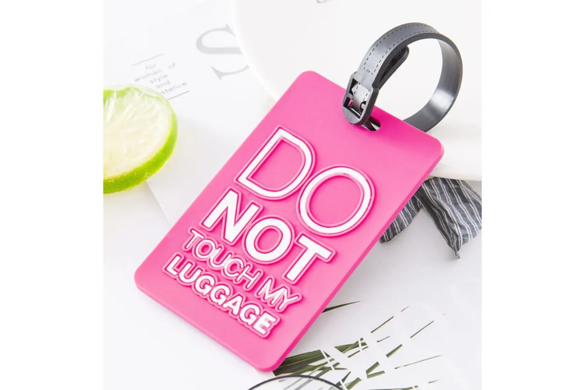 'Do Not Touch My Luggage' Bag Tag