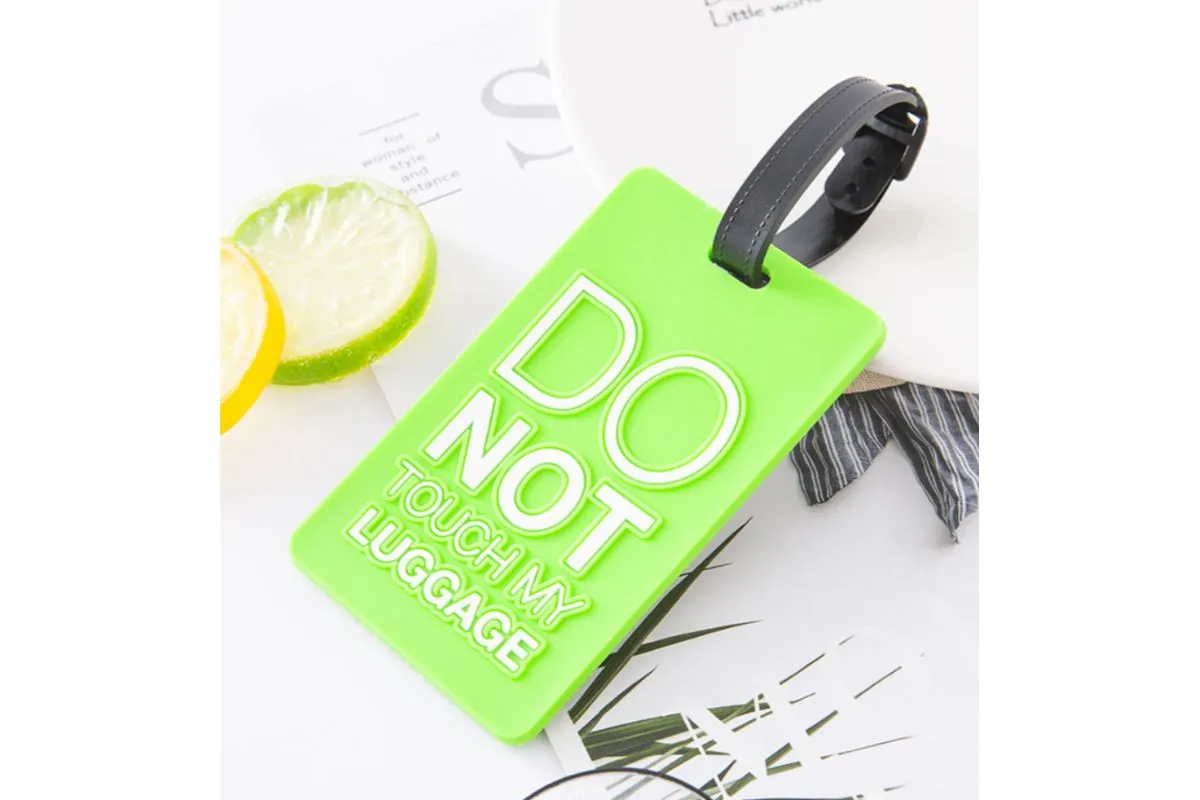 'Do Not Touch My Luggage' Bag Tag