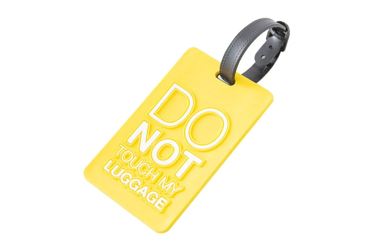 'Do Not Touch My Luggage' Bag Tag