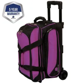 Ebonite Transport 2 Purple Double Roller Bowling Bag