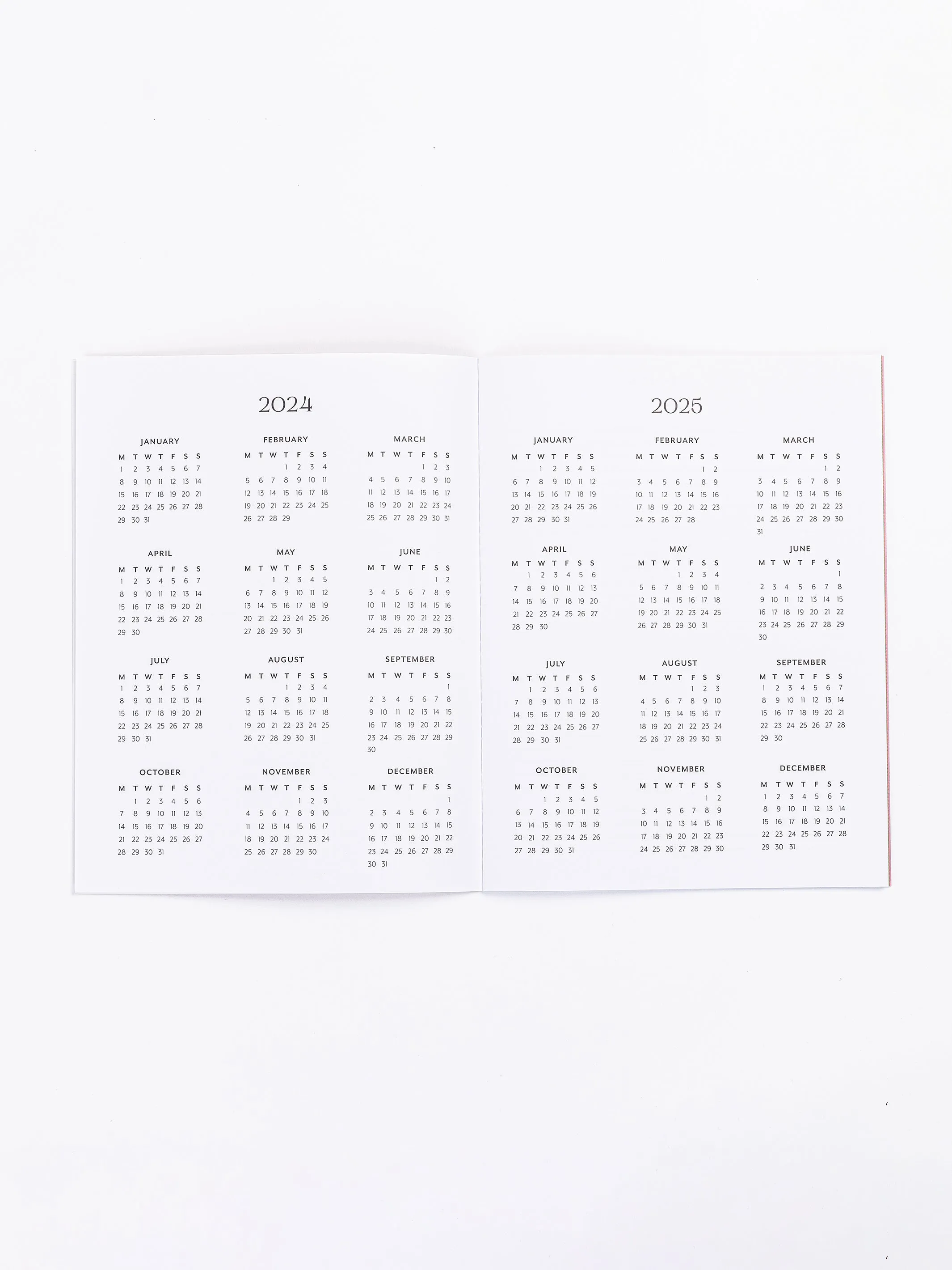 FINAL SALE - 2024 Large Monthly Planner | Little Star Blue