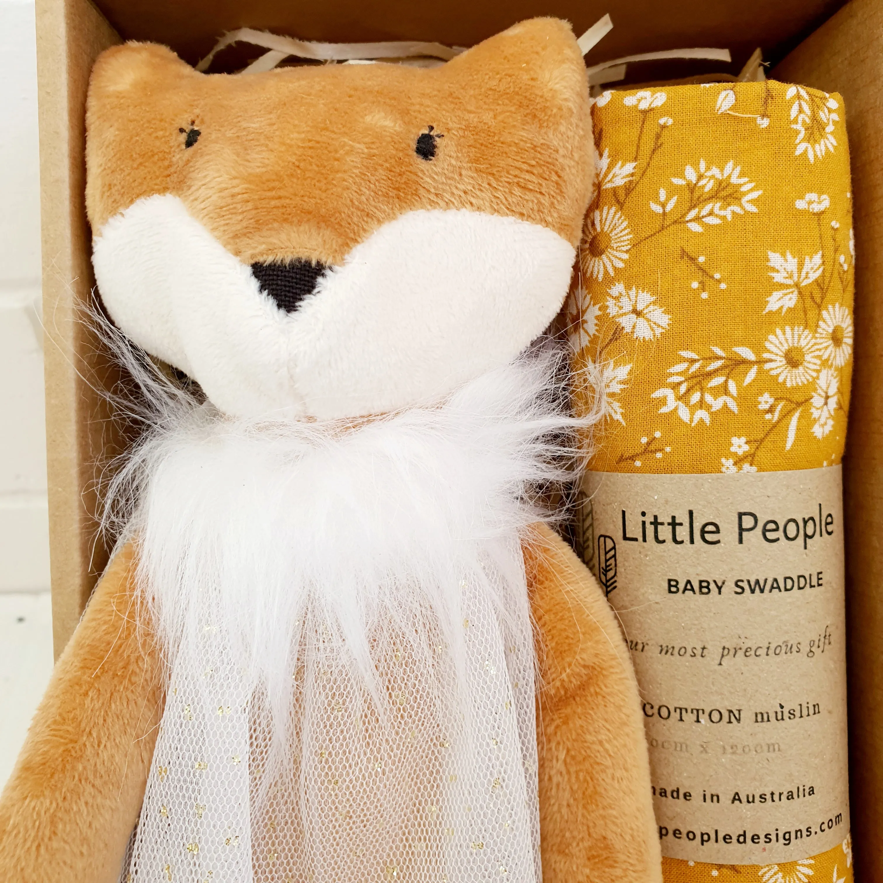 Fox in a Box - Baby Gift Box