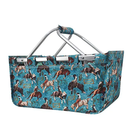 Giddy Up NGIL Canvas, Shopping, Market, Picnic Basket