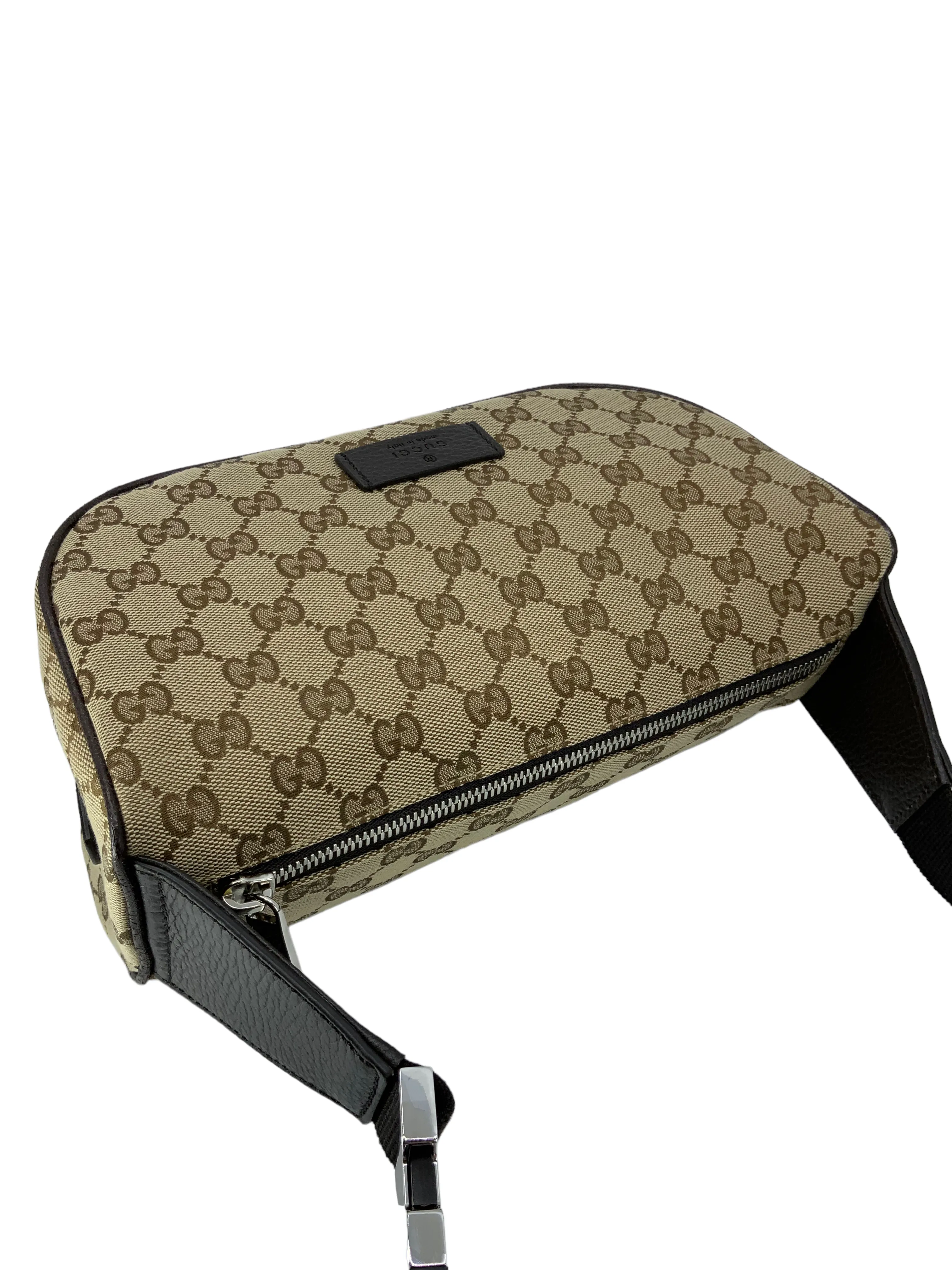 Gucci GG Monogram Canvas Waist Pouch NEW