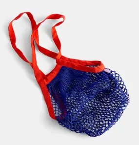 HAY Sobremesa Market Net Bag in Dark Blue