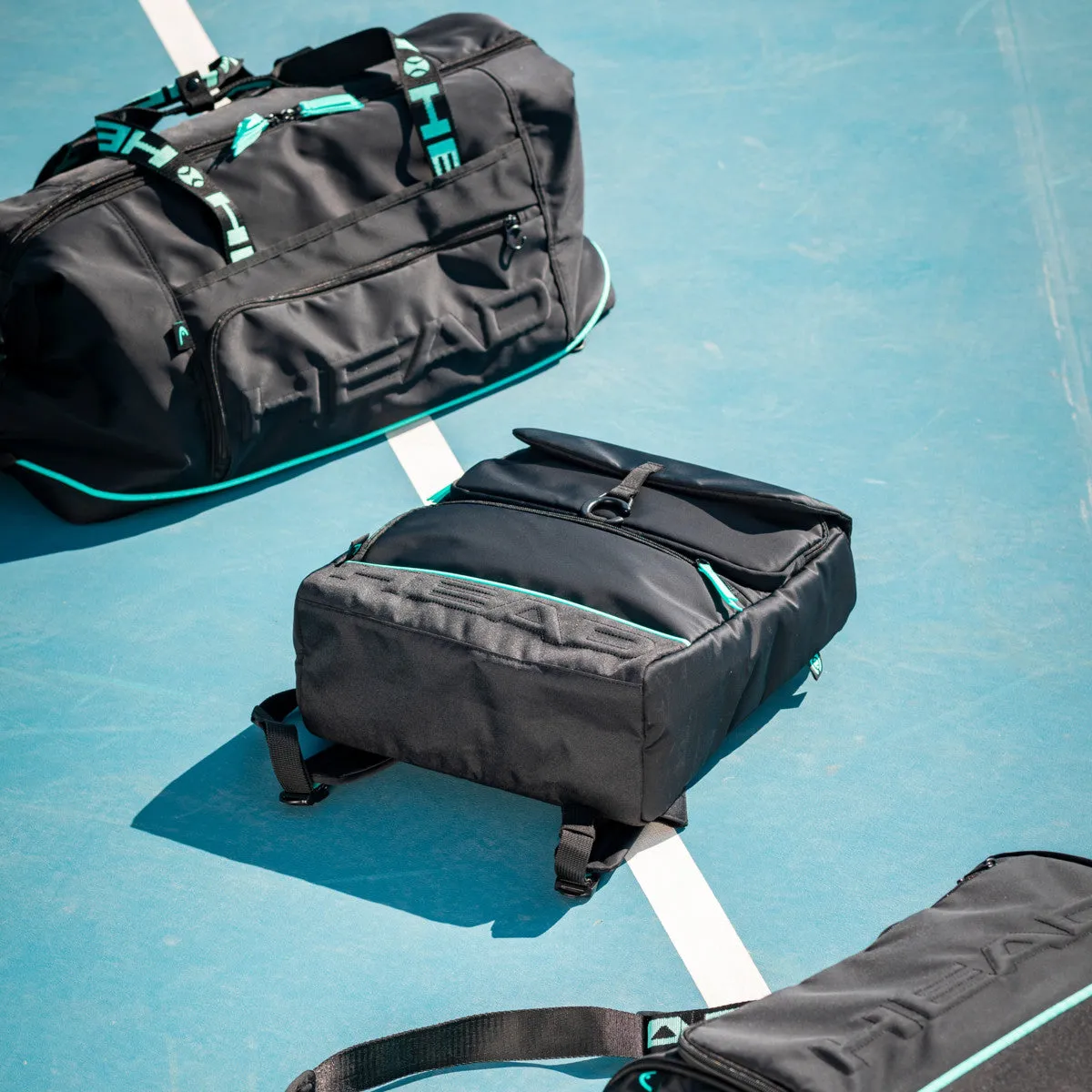 Head Coco Duffel bag - Black/Mint