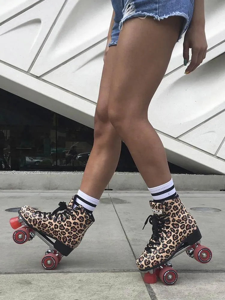 Impala Roller Skates - Leopard