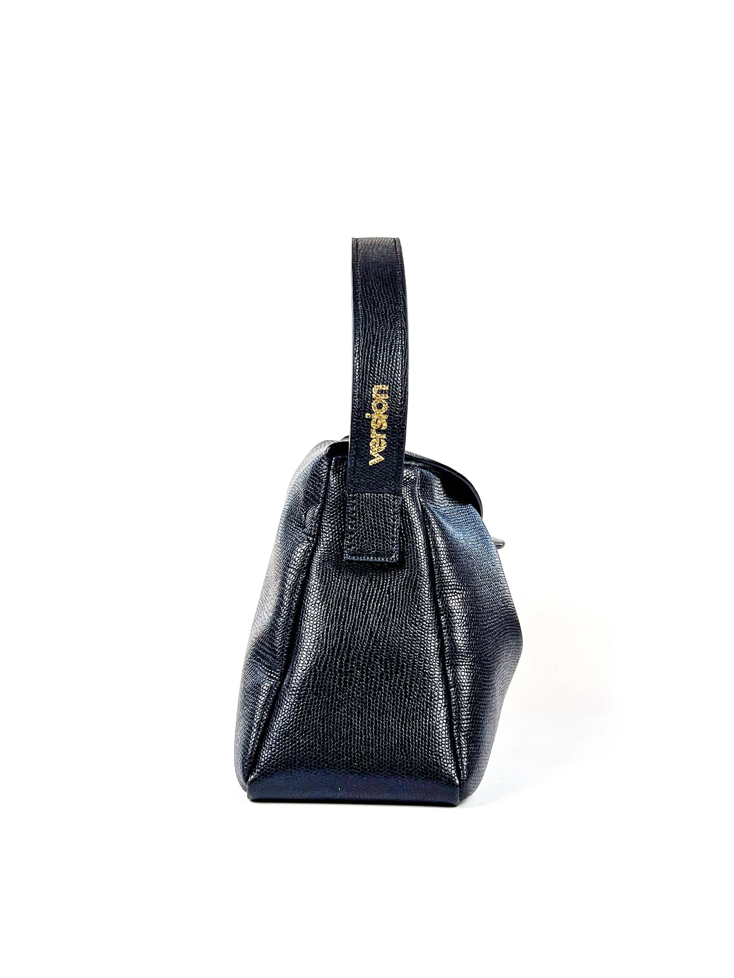 Lizard All Day Vegan Leather Mid Shoulder Bag | Multiple Colours