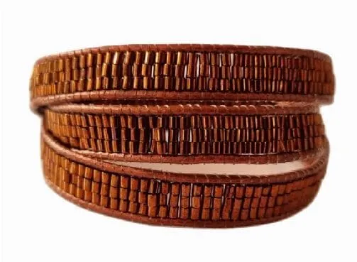 Milano chocolate wrap bracelet