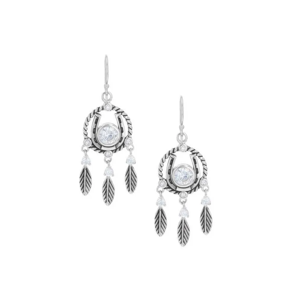 Montana Silversmiths Women's Feather Dreams Earrings