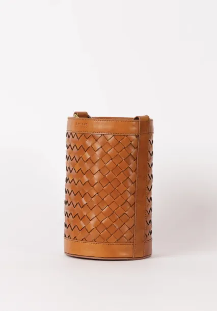 O My Bag - Zola Woven Cognac