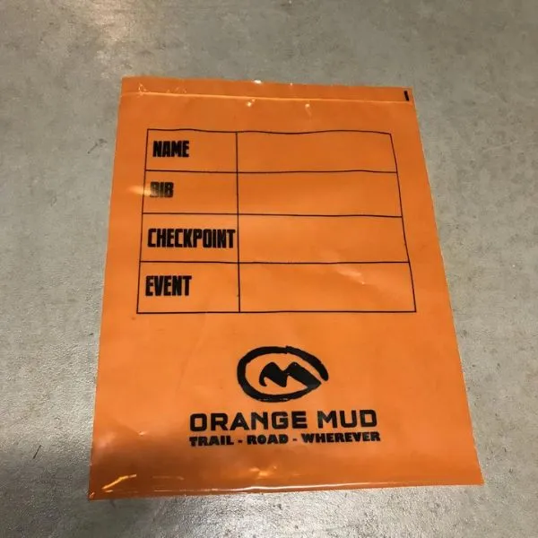 Orange Mud Drop Bag