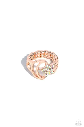 Paparazzi Stargazing Style Rose Gold Ring