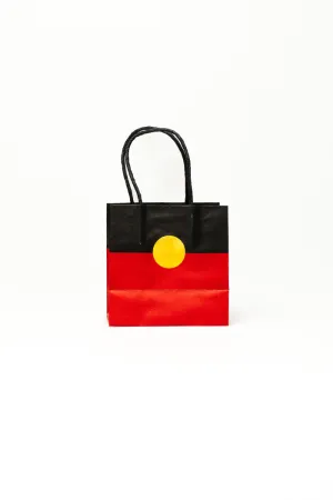 "Raise The Flag" Aboriginal Flag Extra Small Gift Bag