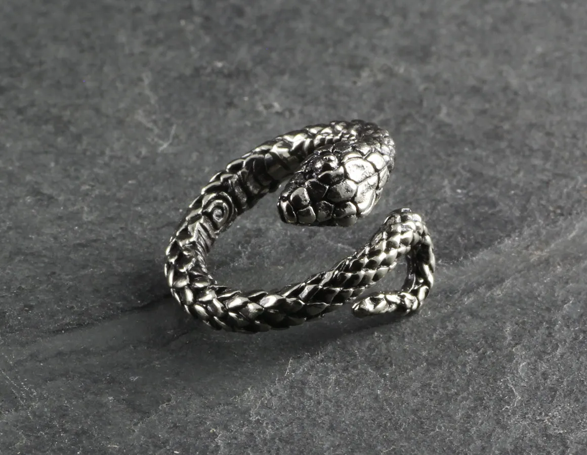 Snake Ring - Silver