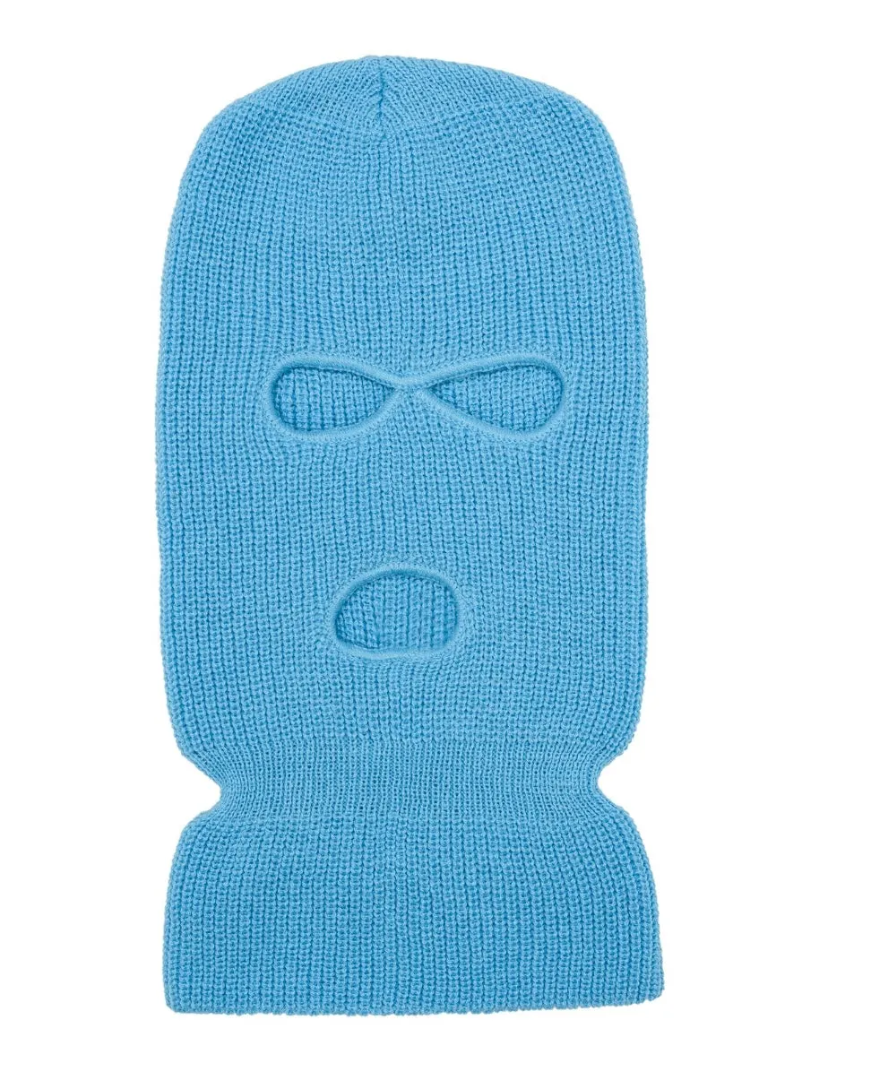 Solid 3-Hole Ski Mask