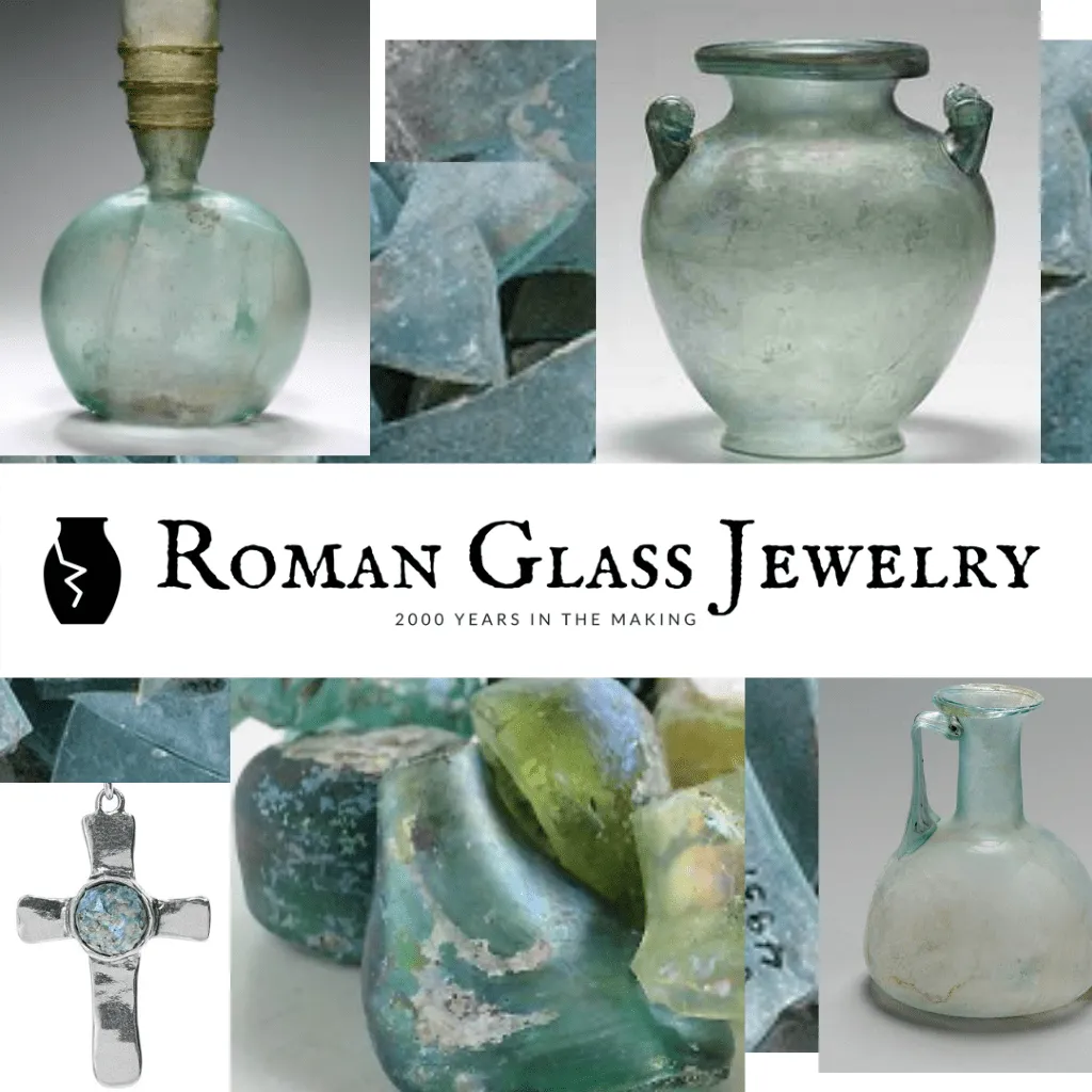 The Roman Glass Cross Set