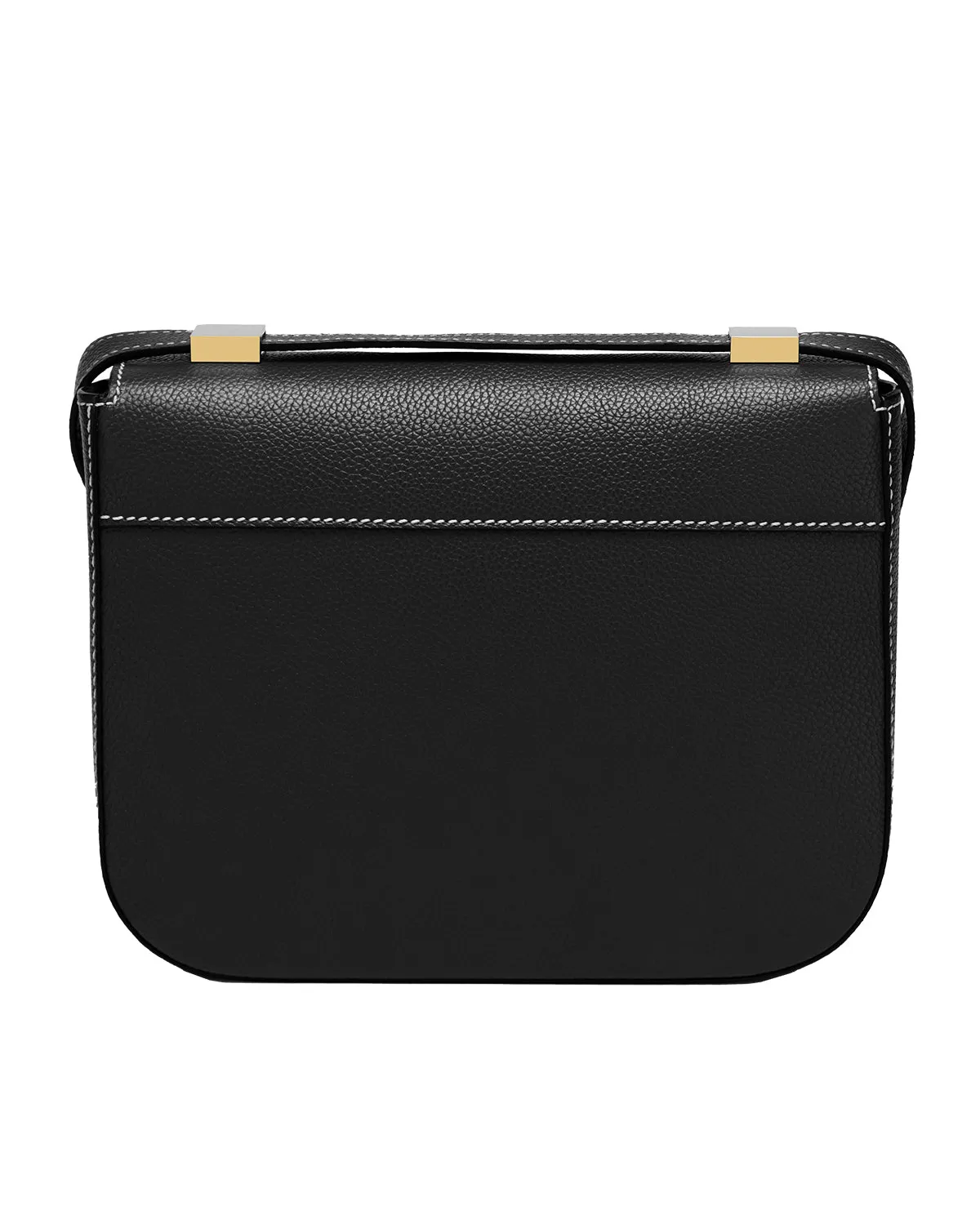 Vancouver Cross Body (Black with Stitching)