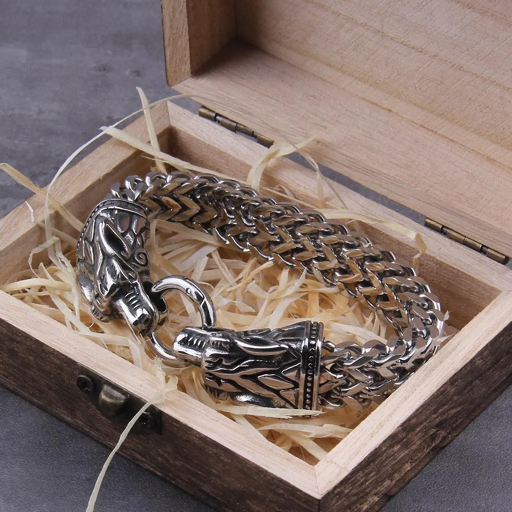 Viking Dragon Nidhogg Bracelet