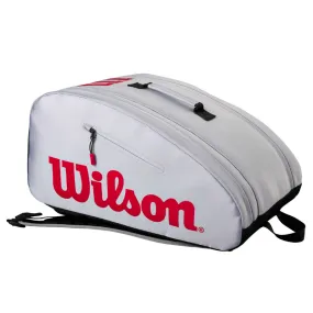 Wilson Pickleball Super Tour Bag - GrayBlack/Red